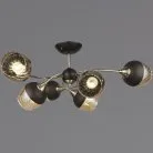 Потолочная люстра Reluce 04250-0.3-06 BK+AB