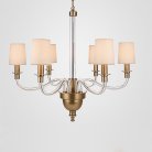 Люстра VIVIEN 6 плафонов. Lampatron f-vivien-6 1766-3919