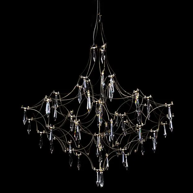 Подвесная светодиодная люстра Loft IT 10259/800 Gold Asfour Mira