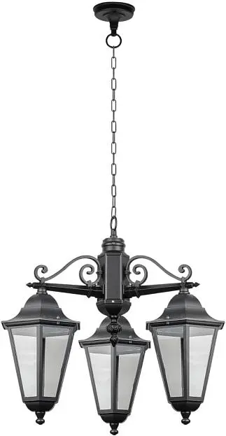 Уличный светильник подвесной Oasis Light 79870E/3 Bl PETERSBURG ECONOM Уличный светильник подвесной Oasis Light 79870E/3 Bl PETERSBURG ECONOM