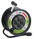 Розеточные блоки, удлинители ЭРА RMx-4es-3x2.5-20m-IP44(KG)