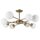 Потолочная люстра Arte Lamp A2703PL-8SG Marco