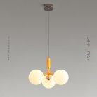 Подвесной светильник MARIAS Цвет Оранжевый Lampatron marias-orange 7265-19998