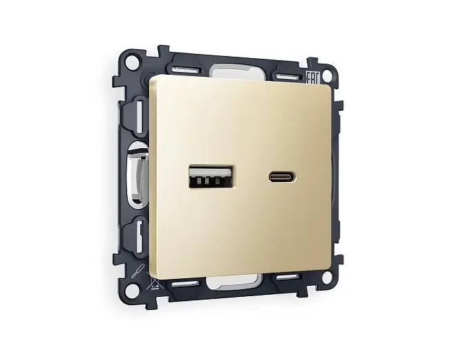 Комплект механизма розетки Ambrella Volt MA611010 QUANT Комплект механизма розетки Ambrella Volt MA611010 QUANT