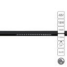 Трековый светильник Arte Lamp A4685PL-1BK LINEA