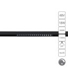 Трековый светильник Arte Lamp A4685PL-1BK LINEA
