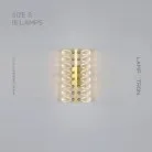 Бра GLORIOLE LINE WALL Размер S Lampatron gloriole-line-wall-s 9124-25965