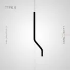 Подвесной светильник AIA Тип B. Цвет Бронза Lampatron 4795-23548