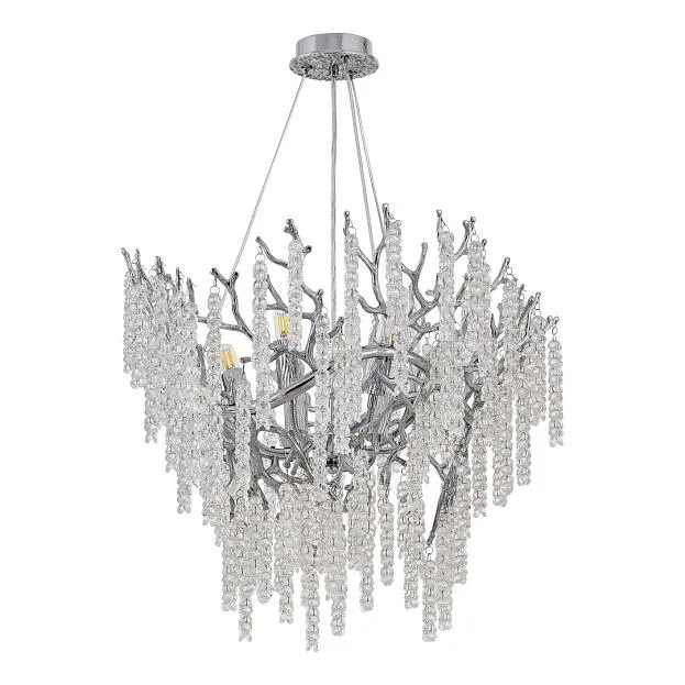 Люстра в виде веточек Arte Milano 250110.500.6.E14.C CR Свет