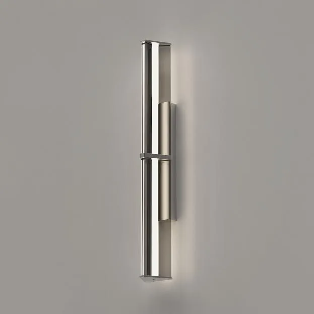Настенный светильник Delight Collection MB24001031-1A nickel/grey Настенный светильник Delight Collection MB24001031-1A nickel/grey