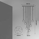 Подвесной светильник BAST MORE L7 Диск ImperiumLoft 212270-23 bast-more01