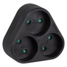 Разветвитель сетевой Uniel S-ES3-16F BLACK