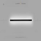 Бра SOURIS Размер S. Цвет Черный. Трехцветный свет Lampatron 4317-10902