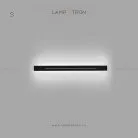 Бра SOURIS Размер S. Цвет Черный. Трехцветный свет Lampatron 4317-10902