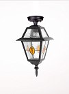 Потолочный светильник уличный Oasis Light 91105A lgY Bl FARO lead GLASS
