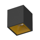 Накладной светодиодный светильник Ledron KUBING Black-Gold 4000K