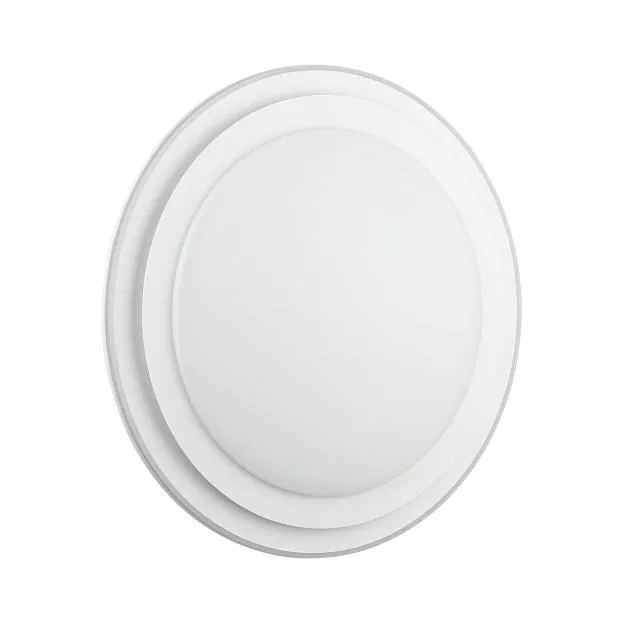 Потолочный светильник пластик/белый LED 48Вт 3000/4000/6000K D410 IP43 CCT Sonex 7617/DLN SETTA