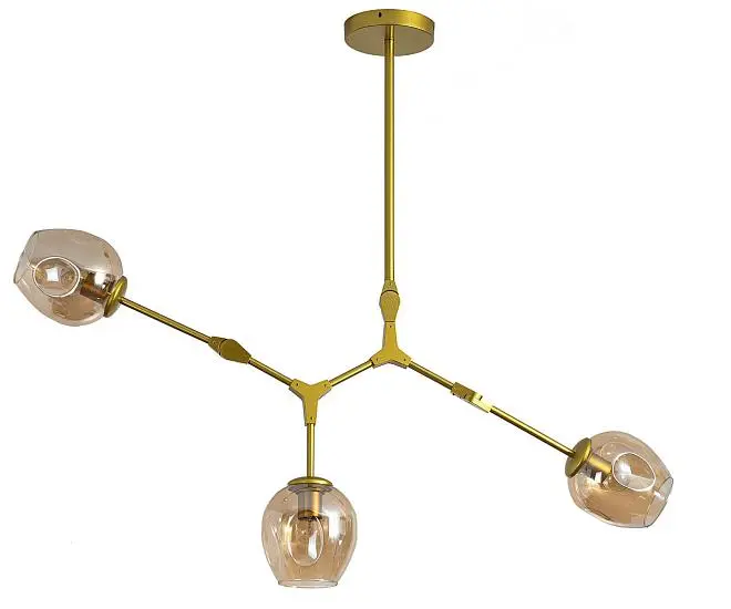 Потолочная люстра Kink Light 07512-3,33 Нисса Потолочная люстра Kink Light 07512-3,33 Нисса