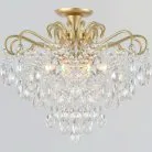 Потолочная люстра Reluce 04066-0.3-06 MATT GOLD+CR
