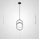 Подвесной светильник ARVET Вертикальный. Размер L. Цвет черный. Lampatron 1784-19294