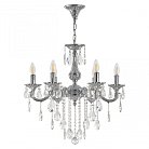 Люстра с хрустальными подвесками Bohemia Ivele Crystal AL78101/6/175 B Ni