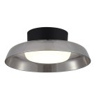 Светильник потолочный Черный/Дымчатый Белый LED 1*36W 3000K ST Luce SL6019.412.01 FORAY