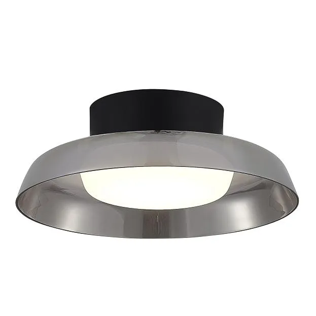 Светильник потолочный Черный/Дымчатый Белый LED 1*36W 3000K ST Luce SL6019.412.01 FORAY