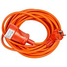 Розеточные блоки, удлинители Uniel YXз16-101 /UCK-1N/3x1,50/10M/O ORANGE Садовые в бухте