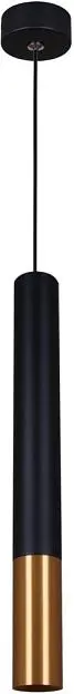 Подвесной светильник Reluce 16032-0.9-001IL LED5W BK+GD Подвесной светильник Reluce 16032-0.9-001IL LED5W BK+GD