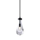 Подвесной светильник Delight Collection MT9093-1H black brushed gold Raindrop