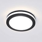 Светильник встраиваемый 5W 3300K чёрный Elektrostandard DSKR80 Aster a063989