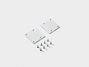 Заглушки для профиля LS3535-W (комплект, 2 шт) SWG LS3535-W-ECS-AL-R