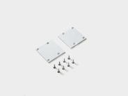 Заглушки для профиля LS3535-W (комплект, 2 шт) SWG LS3535-W-ECS-AL-R