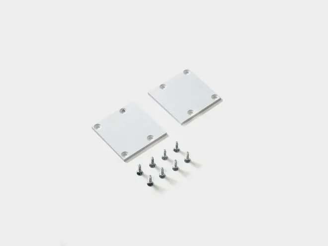 Заглушки для профиля LS3535-W (комплект, 2 шт) SWG LS3535-W-ECS-AL-R