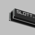 Профиль-трек Denkirs TR2014-BK Smart Slott для натяжных потолков 2 м