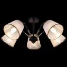 Потолочная люстра ILLUMICO IL0344-5CSQ-79 BK AB