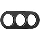 Рамка на 3 поста Werkel W0035108 (Черный) a051633 Favorit