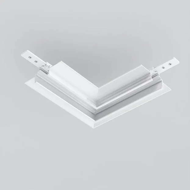 Коннектор угловой для встраиваемого низкопрофильного шинопровода Technical Maytoni TRAM034CL-42W Exility