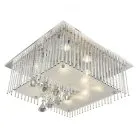 Потолочный светодиодный светильник с пультом Globo 68563-5RGB Fragilis