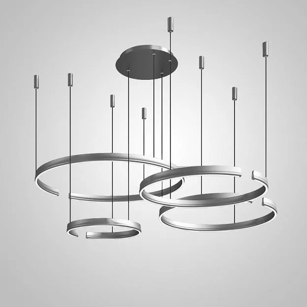 Подвесная люстра VEIKKO COMBO D45+65+65+85 Chrome ImperiumLoft 231558-23 veikko-combo01