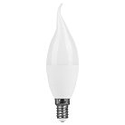Лампа светодиодная Свеча на ветру E14 15W 175-265V 6400K Feron 52076 LB-980