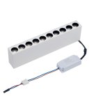 Накладной белый LED светильник с драйвером, 20Вт, 4000К,  36°, 1595лм Vitaluce VT0200061-00