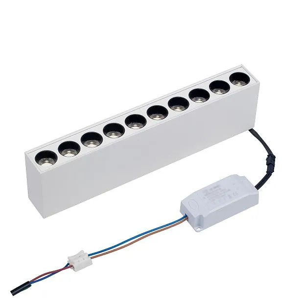 Накладной белый LED светильник с драйвером, 20Вт, 4000К,  36°, 1595лм Vitaluce VT0200061-00