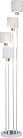 Торшер Escada 1109/4 White/Silver Denver