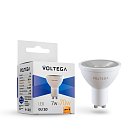 Светодиодная лампа Voltega 7060 Simple MR16 7W 2800K 38° GU10 VG2-S1GU10warm7W