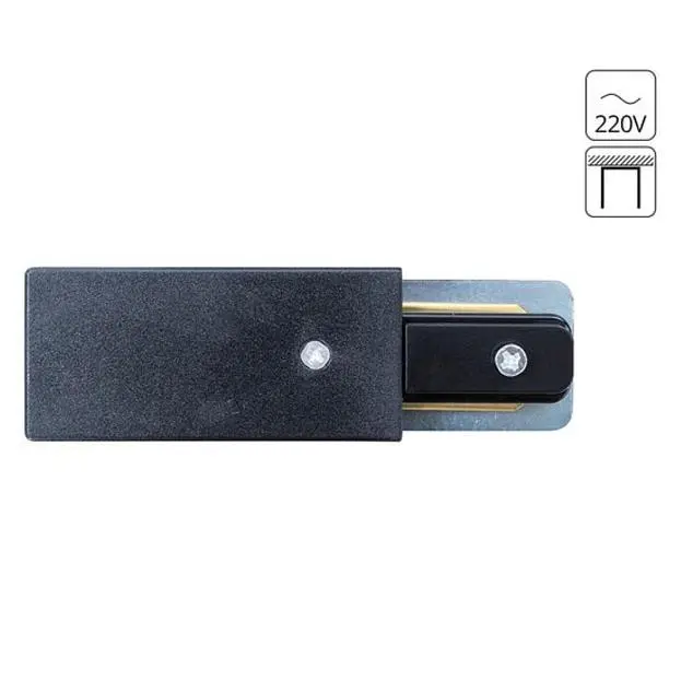Коннектор-токопровод для шинопровода Arte Lamp A160206 TRACK ACCESSORIES Коннектор-токопровод для шинопровода Arte Lamp A160206 TRACK ACCESSORIES