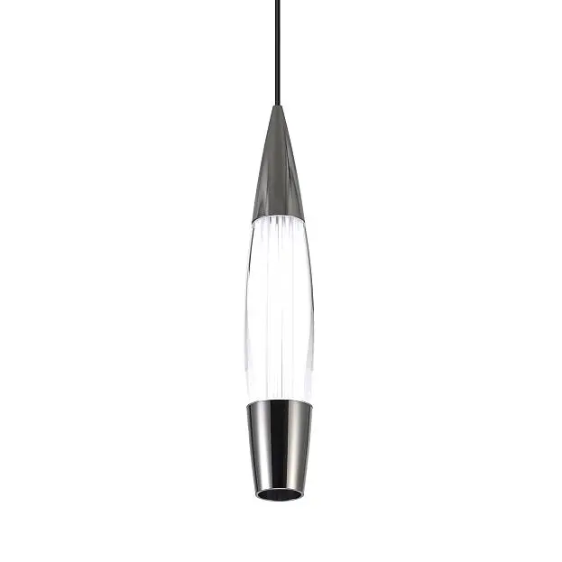 Подвесной светильник LED4U L7123-1 CR-BK Подвесной светильник LED4U L7123-1 CR-BK