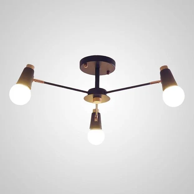 Потолочная люстра ROTARY L3 Black ImperiumLoft 205622-23 rotary01