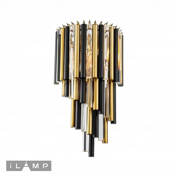 Настенный светильник iLamp Tribeca 097B-3 Matt Bronze&Black Настенный светильник iLamp Tribeca 097B-3 Matt Bronze&Black
