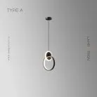 Подвесной светильник RANDALL Тип A. Цвет Черный Lampatron randall-a-black 7241-19884